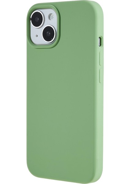 Iphone 14 Telefon Kasası Için Çizik Geçirmez Sıvı Silikon Arka Koruyucu Kapak Yumuşak Astar Işığı Yeşil (Yurt Dışından) fiyatları