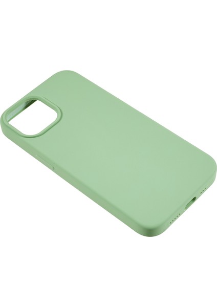 Iphone 14 Telefon Kasası Için Çizik Geçirmez Sıvı Silikon Arka Koruyucu Kapak Yumuşak Astar Işığı Yeşil (Yurt Dışından) fırsatları