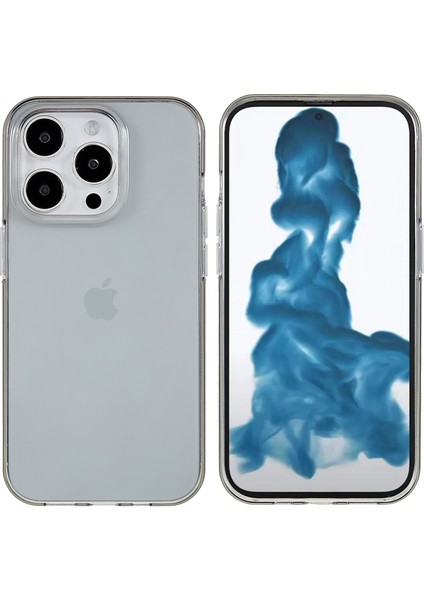 Iphone 14 Pro 6.1 Inç Esnek Tpu Telefon Kasası Ultra Clear Cep Telefon Kabuğu Black (Yurt Dışından)
