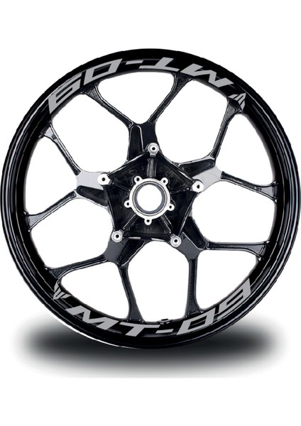 mt - 09 Yazılı 8li Jant Içi Yazı Sticker Etiket indirimleri