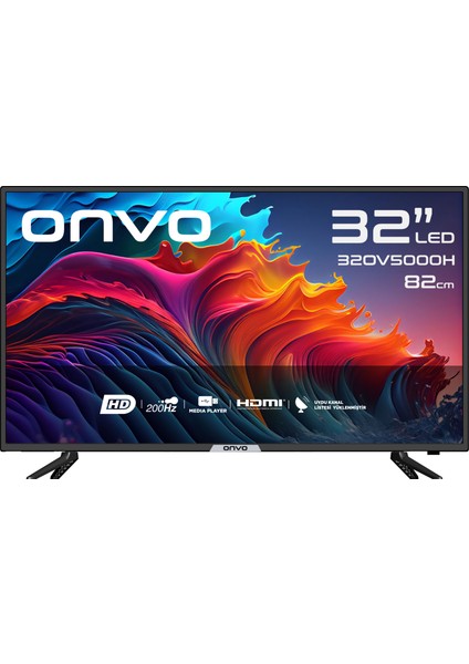 32OV5000H 32" 82 Ekran Uydu Alıcılı HD LED TV