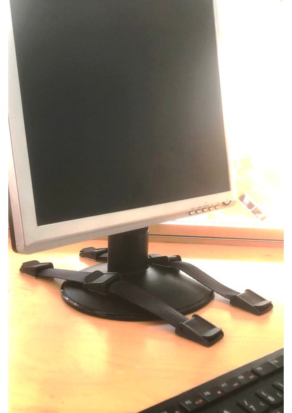 QH4173ÖE Monitör Deprem Sabitleme Kayışı (2 Paket)