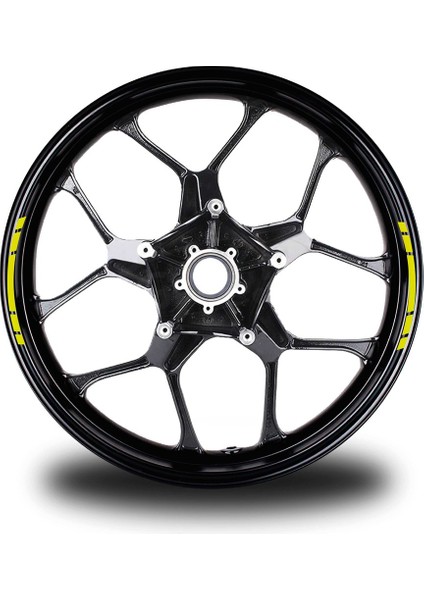 Yazısız Kısa Dış Şerit 8'li Sticker Modeli