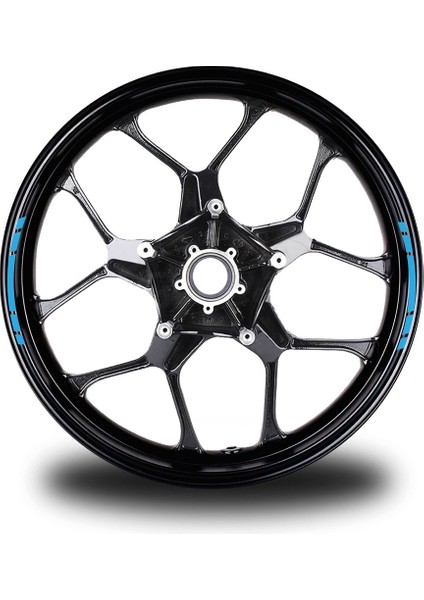 Yazısız Kısa Dış Şerit 8'li Sticker Modeli