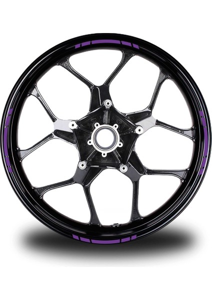 Yazısız Kısa Dış Şerit 16'lı Tek Renk Sticker Modeli