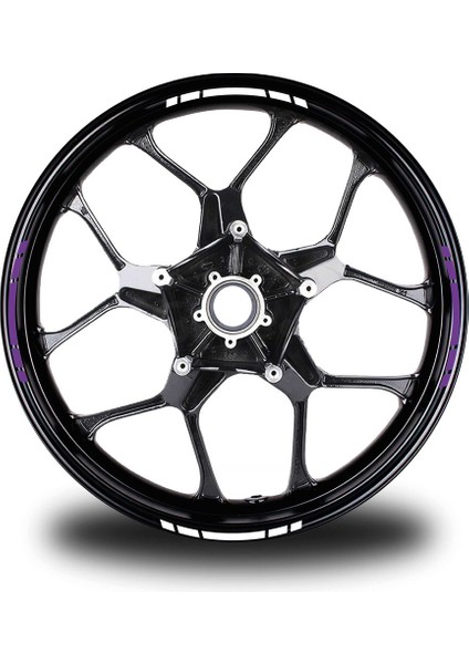 Yazısız Kısa Dış Şerit 16'lı Çift Renk Sticker Modeli