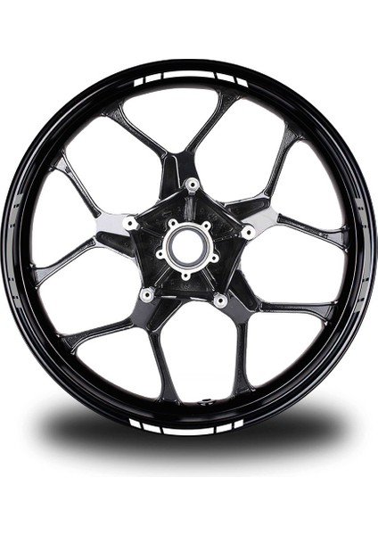 Yazısız Kısa Dış Şerit 16'lı Çift Renk Sticker Modeli