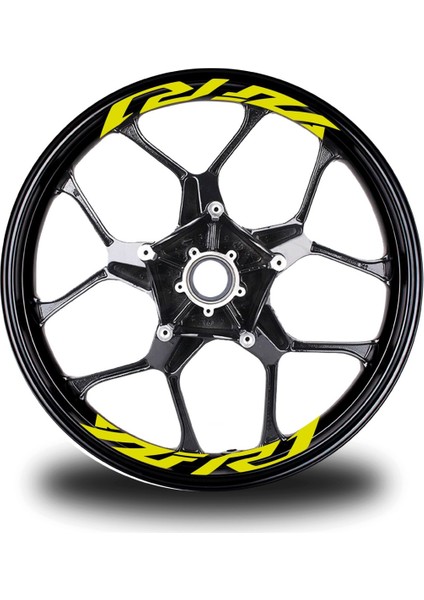 Yzf R1 Yazılı 8li Jant Içi Yazı Sticker Etiket indirimleri
