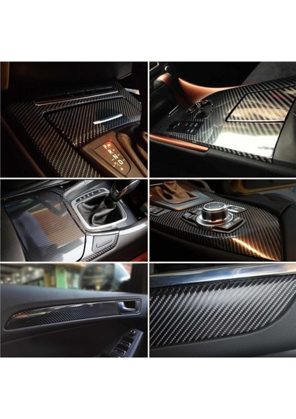 3D Karbon Kaplama Folyo 152 cm x 15 mt Siyah Hava Kanallı (170 Micron) modelleri