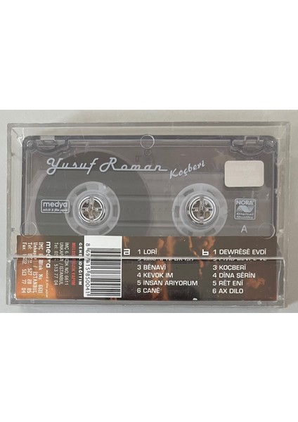 Yusuf Roman Koçberi Kaset (Orjinal Dönem Baskı)