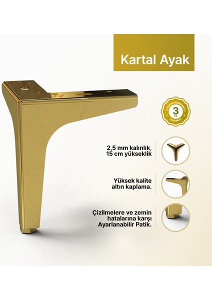 Kartal Ayak (4 Adet)
