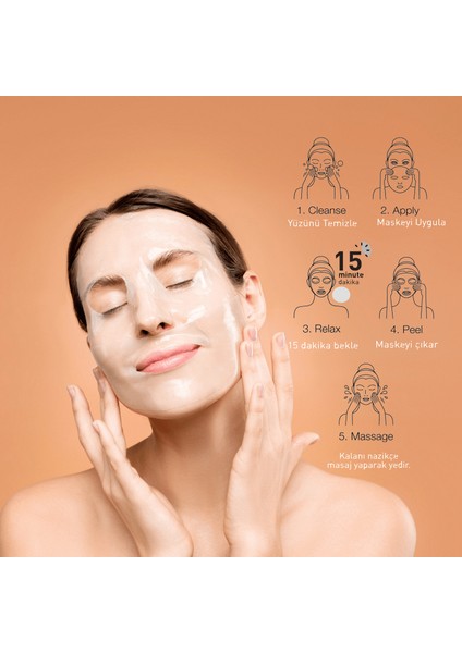 C Vitamini & Hyaluronic Acid & Aloe Vera& Zinc Oxide & Ginseng ve Rice & Collagen Yüz Maskesi 6 Adet fırsatları