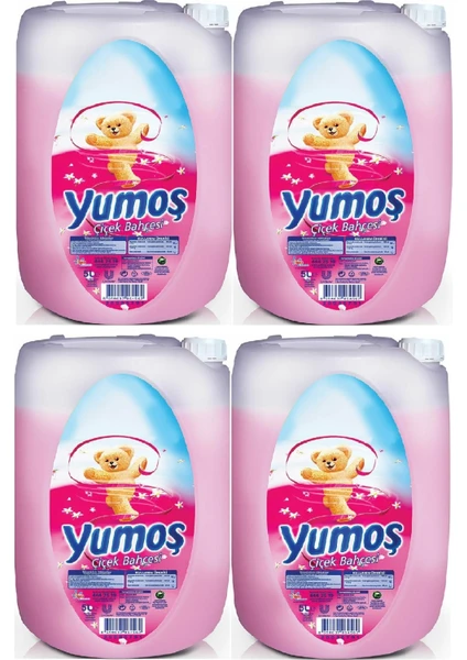 Soft Çamaşır Yumuşatıcı Çiçek Bahçesi 4 x 5 lt