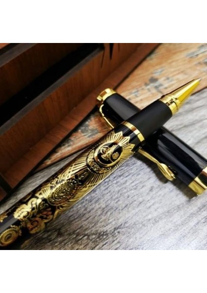 Osmanlı Tuğralı Roller Kalem Dekoratif Hediyelik