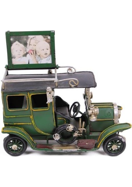 Dekoratif Metal Araba Çerçeveli Biblo Hediyelik modelleri