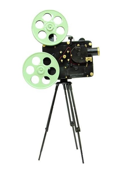 Ayaklı Kamera Tripod Model Vintage Dekoratif Hediyelik