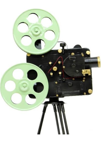 Ayaklı Kamera Tripod Model Vintage Dekoratif Hediyelik