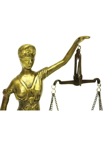Adalet Kadını Terazili Biblo Dekoratif Hediyelik fırsatları