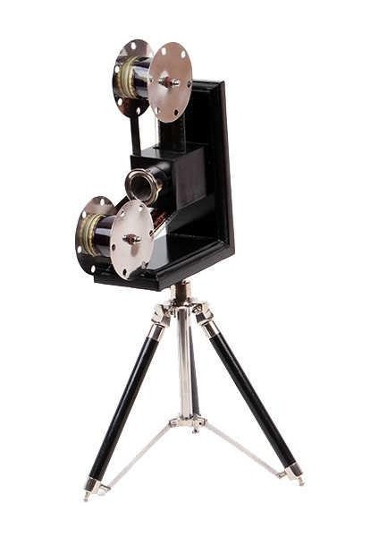 Projektör Tripod Modeli Vintage Dekoratif Hediyelik