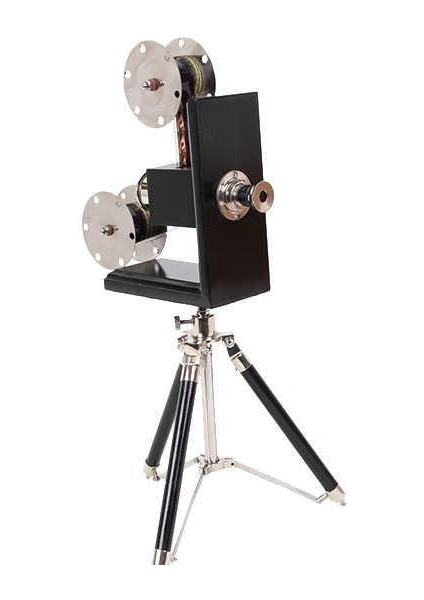 Projektör Tripod Modeli Vintage Dekoratif Hediyelik