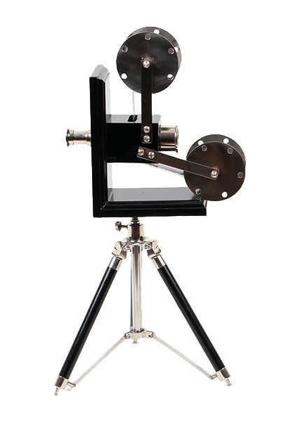 Projektör Tripod Modeli Vintage Dekoratif Hediyelik