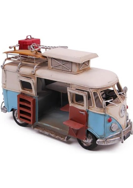 Metal Minibüs Biblo Dekoratif Hediyelik