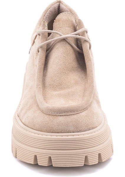 2353004K Kadın Süet Ayakkabı Bej modelleri