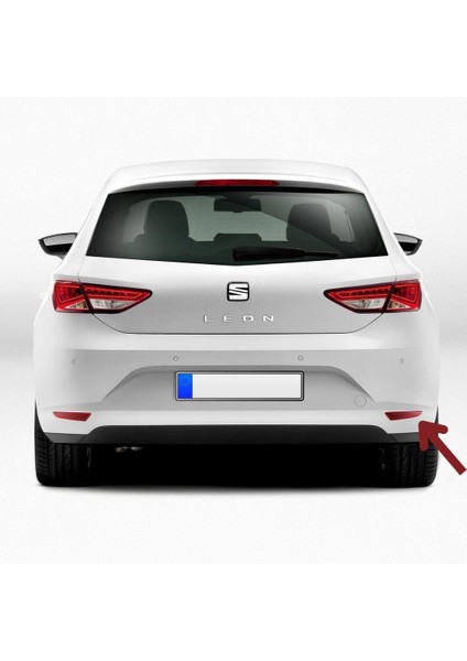 Arka Tampon Sağ Alt Reflektörü Seat Leon 3 2013-2016 5F0945106F