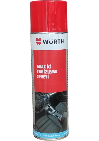 Araç İçi Temizleme Spreyi Antistatik Özellikli 500 ml Tüm Araç İç Aksamları İçin