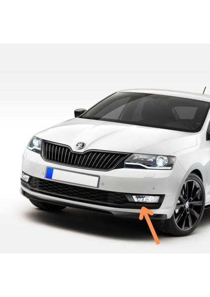 Sol Sis Farı Çerçevesi Kapağı Skoda Rapid 2017-2020 5JA807681A