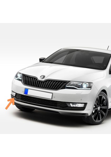 Sağ Sis Farı Çerçevesi Kapağı Skoda Rapid 2017-2020 5JA807682A