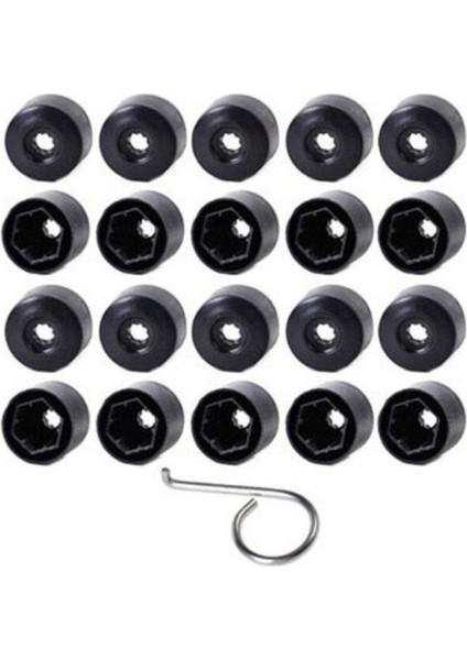 Bijon Kapağı Şifresiz 20 Adet Siyah Vw Golf 4 1998-2004 6X0601173B fiyatları