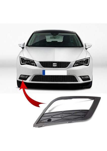 Ön Tampon Sağ Sis Farı Çerçevesi Seat Leon 3 2013-2016 5F0853666A