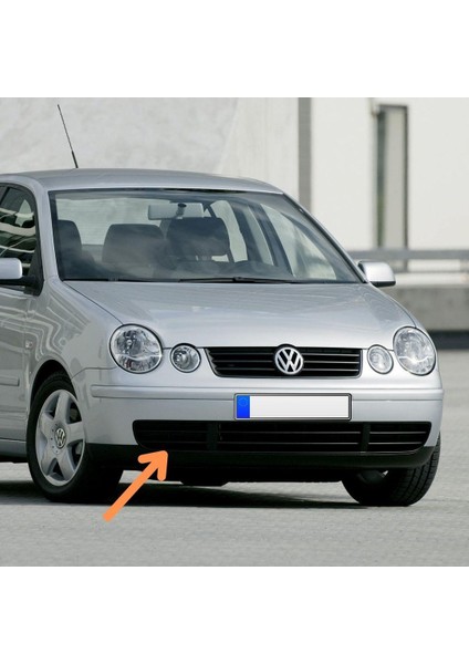Ön Tampon Sağ Izgarası Kapağı Sissiz Vw Polo 2002-2005 6Q0853666F