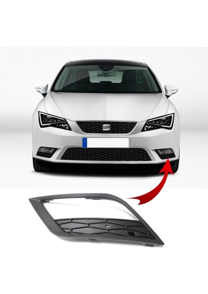 Ön Tampon Sol Sis Farı Çerçevesi Seat Leon 3 2013-2016 5F0853665A