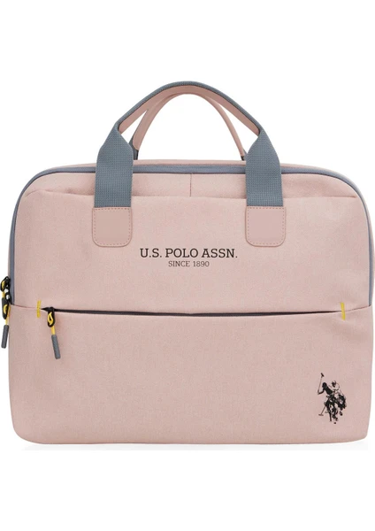 U.S. Polo Assn. PLEVR23682 Gri-Pudra Laptop Çantası