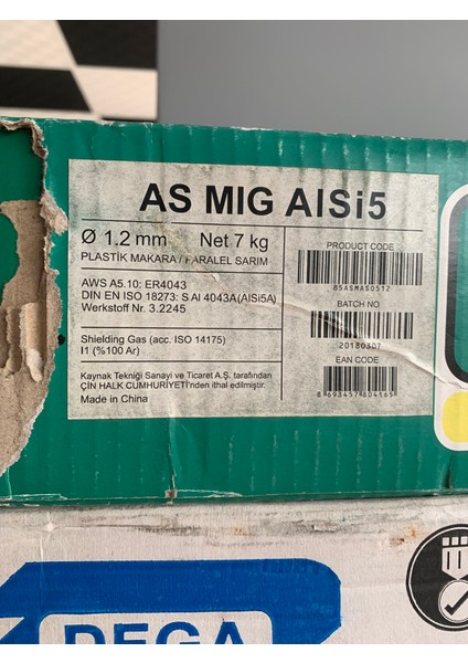 Alüminyum Kaynak Teli As Mig Alsi5 1.2 mm fiyatları