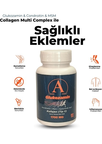 Glokozamin 1700 Mg 60 Adet