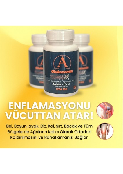 Glokozamin 1700 Mg 60 Adet