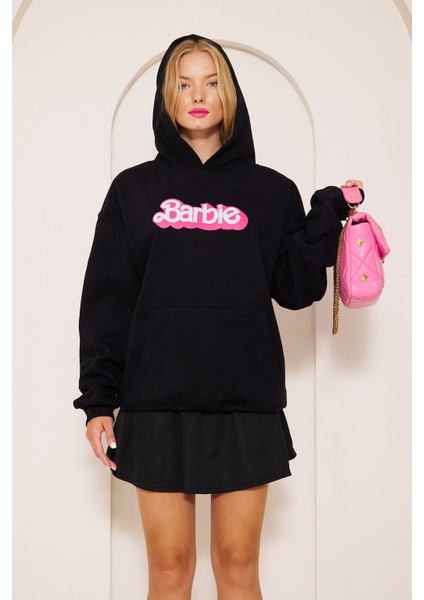 Barbie Baskı Oversize Sweatshirt fırsatları
