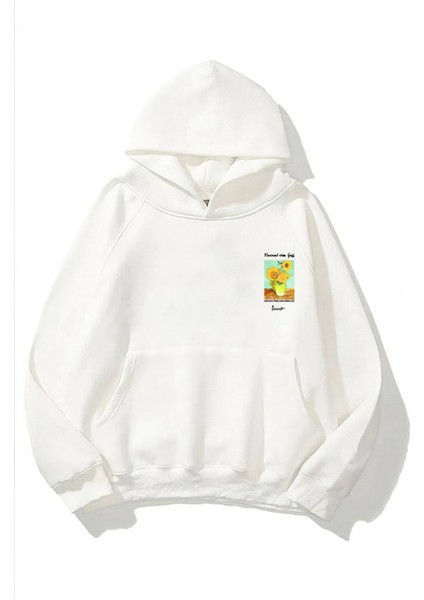 Vincent Van Gogh Baskı Oversize Sweatshirt indirimleri