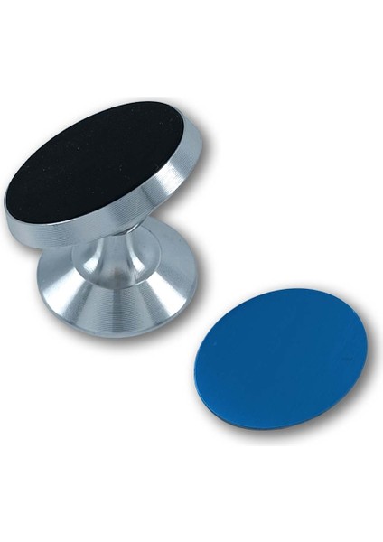 Universal Araç Telefon Tutucu Manyetik Mıknatıslı Yapışkanlı Telefon Standı Gümüş fiyatları