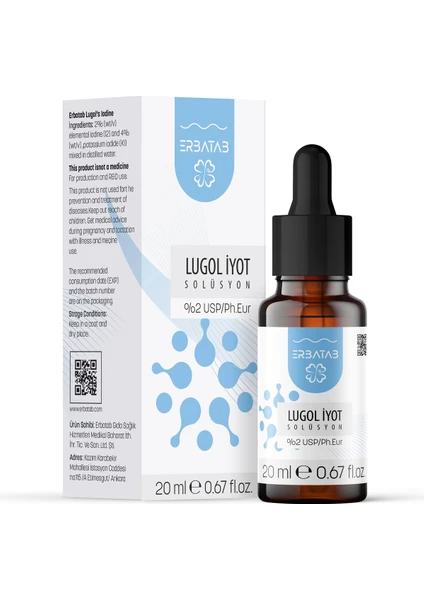 Lugol Iyot %2 20 ml