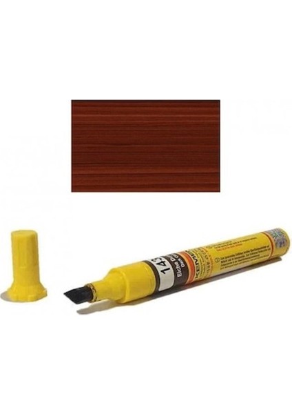 Yarı Örtücü Ahşap Rötuş Kalemleri 122 Koyu Makore Ahşap Rötuş Kalemi