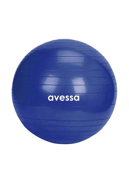 Avessa 55 cm Poşetli Plates Topu Pompasız Mavi Plt-55-Blue