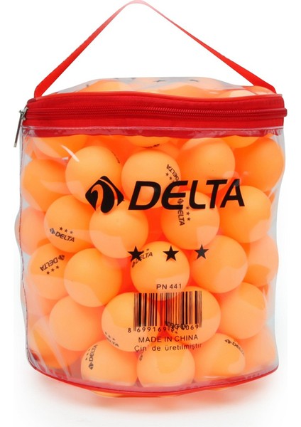 Pinpon Topu Delta Çanta 100LÜ Turuncu Pn 441 (20)