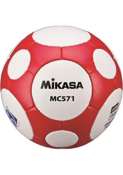 Mıkasa Futbol Maç Topu Beyaz KIRMIZI-MC571-WR Fıfa