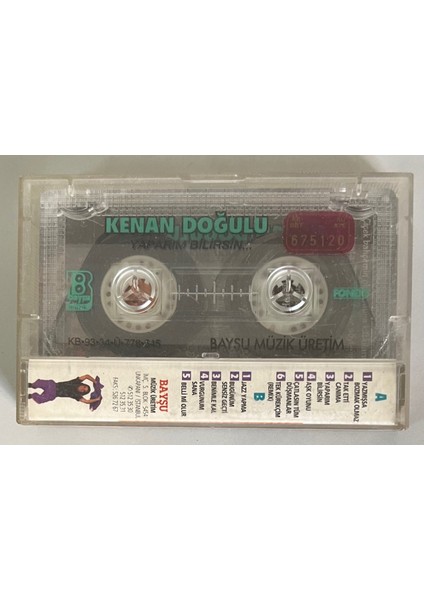 Devran Çağlar Bir Kadın Yüzünden Kaset (Orjinal Dönem Baskı)