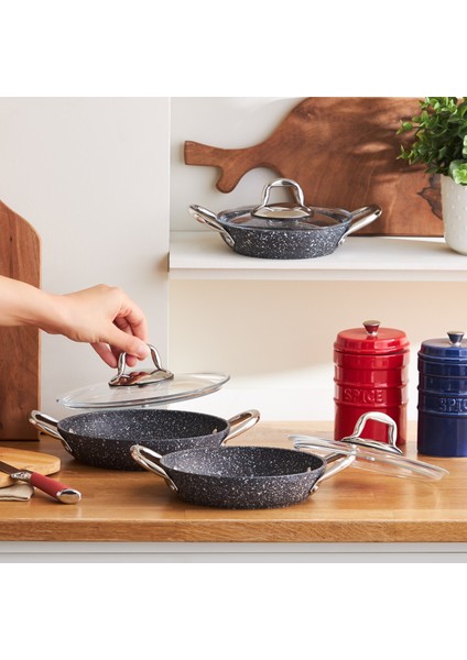 Biogranit Navy Stone 6 Parça Sahan Seti fiyatları