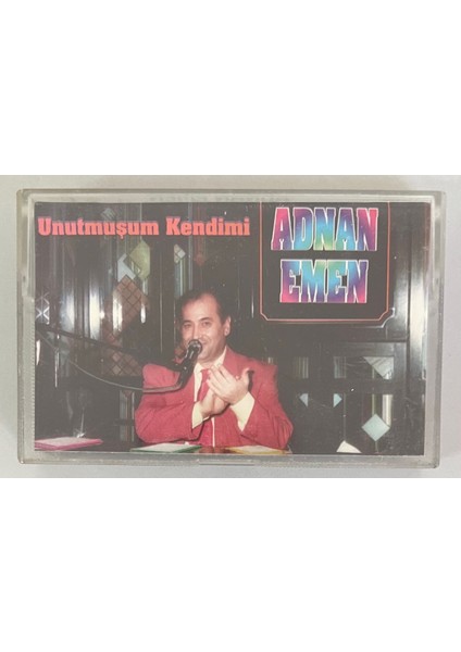 Adnan Emen Unutmuşum Kendimi Kaset (Orjinal Dönem Baskı)